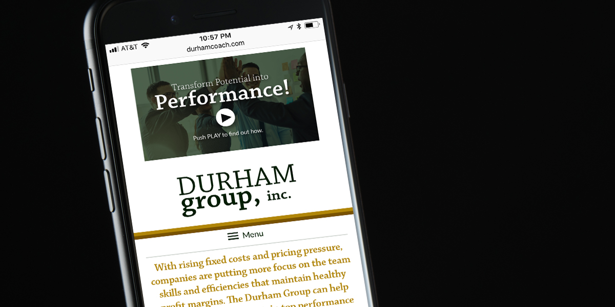 Responsive Website for Durham Group, Inc.