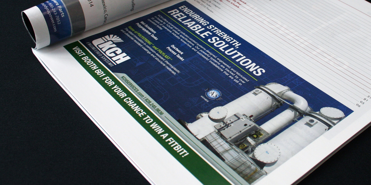 Print ad for KCH Engineered Services